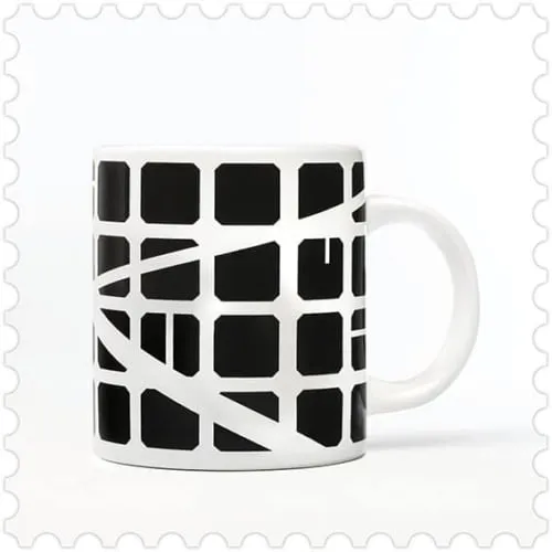 Taza Eixample diseño made in Barcelona, mug, Idelfonso Cerdà, ensanche, cool