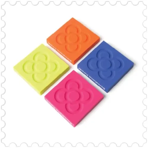 Imanes de colores flor de Barcelona