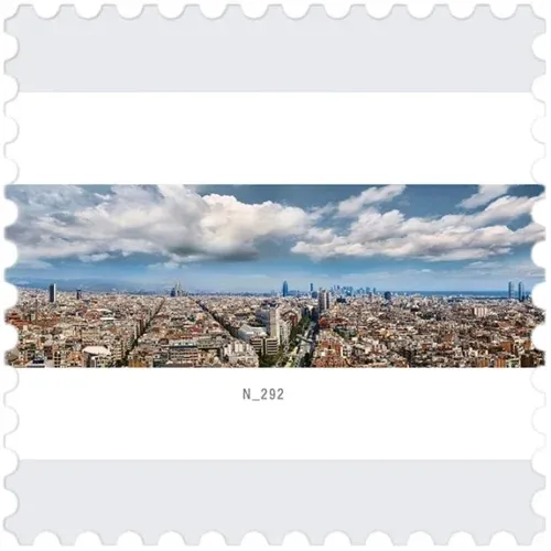 Fotografía panorámica de Barcelona N_292