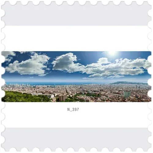 Foto panorámica de Barcelona