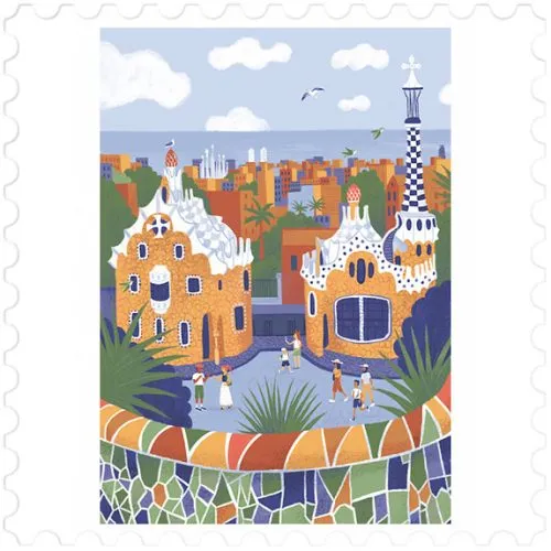 Ilustración-Parc-Güell