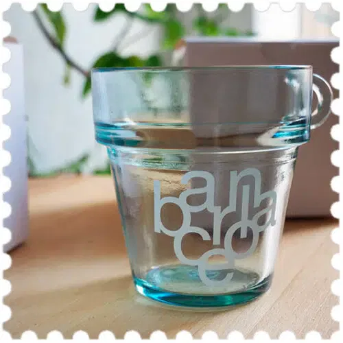 Taza-vidrio-reciclado