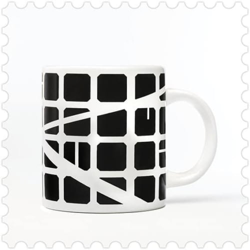 Taza Eixample diseño made in Barcelona, mug, Idelfonso Cerdà, ensanche, cool