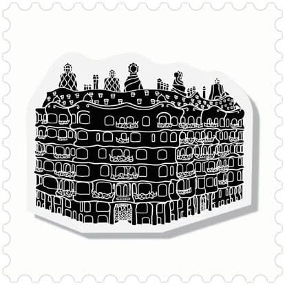 Imám La Pedrera diseño made in Barcelona, modernista, cool