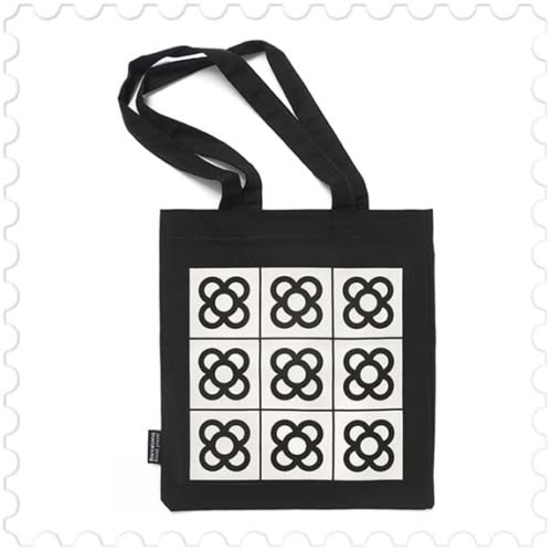 Tote Bag Panot de Barcelona negra